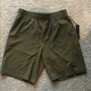 Men’s green shorts